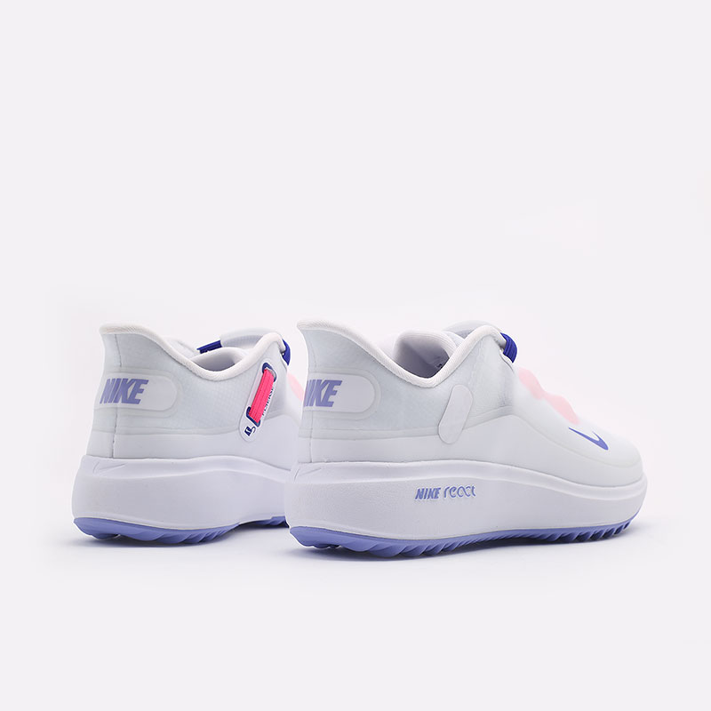 женские белые кроссовки Nike WMNS React Ace Tour CW3096-100 - цена, описание, фото 8